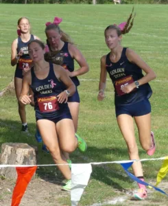 Side by side in stride